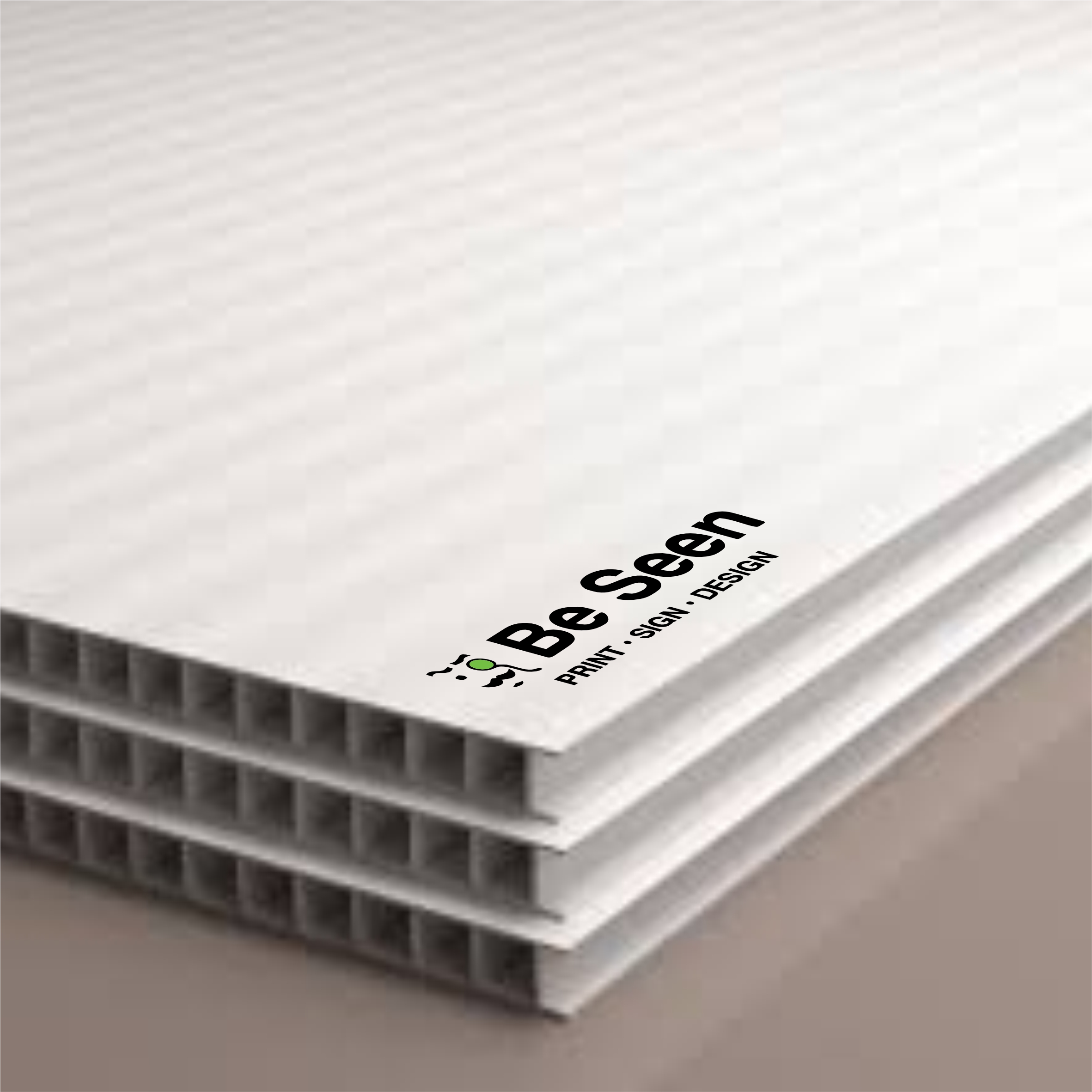 Corrugated Plastic | Sign Materials | BE SEEN