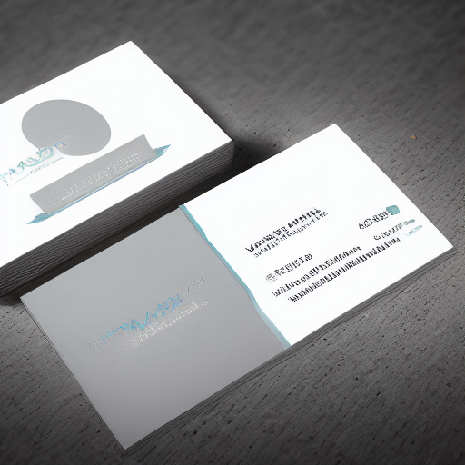 AI Generated Premium Business Card